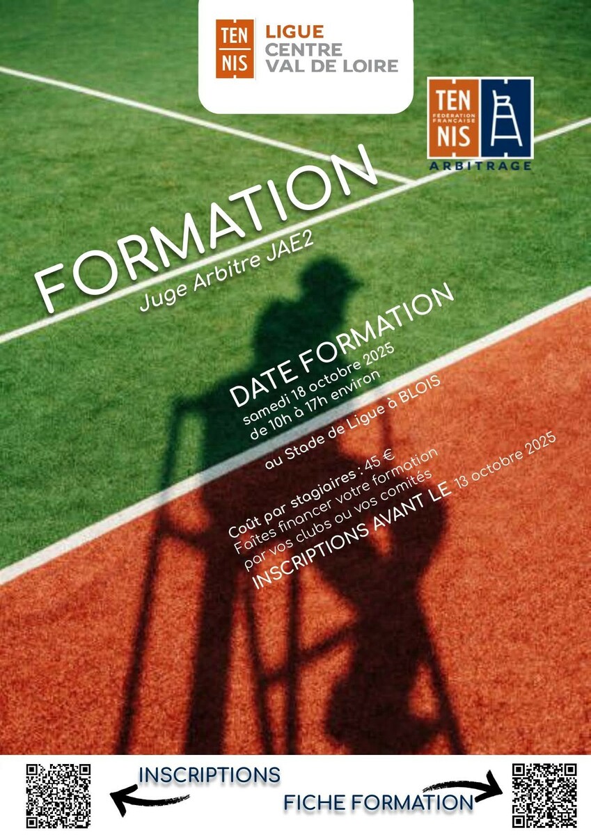 Formation Juge-Arbitre JAE2 👨‍💻