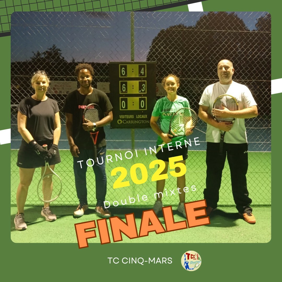 Tournoi interne 2025 🎾