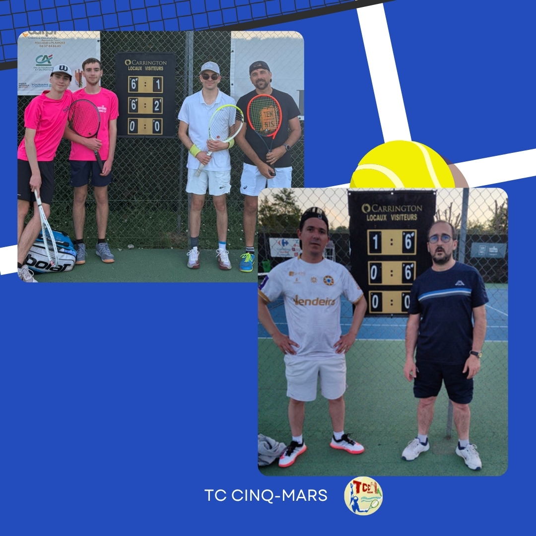 Tournoi interne 2026 🎾