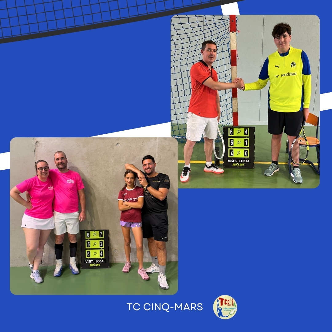 Tournoi interne 2026 🎾