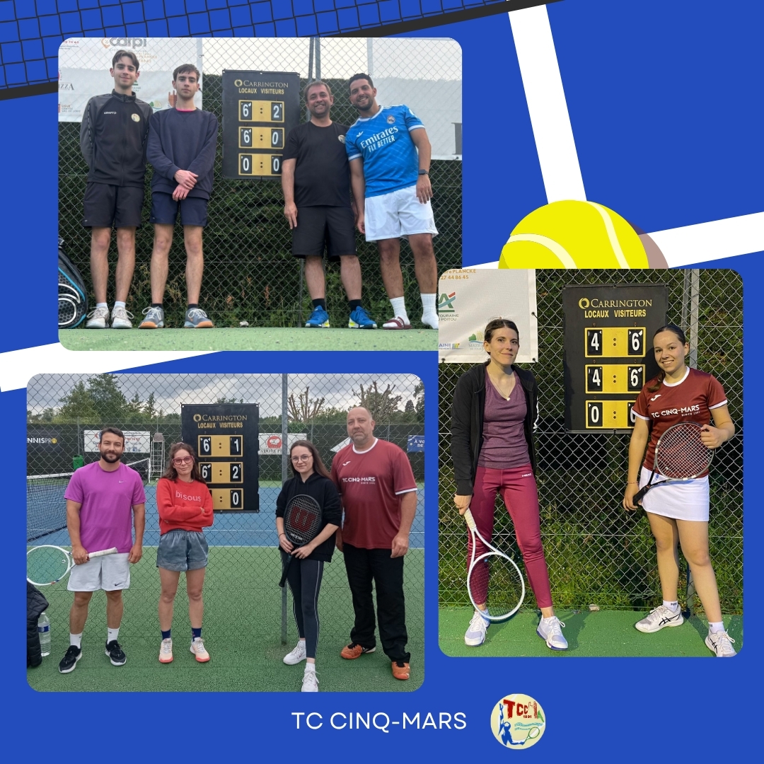 Tournoi interne 2026 🎾