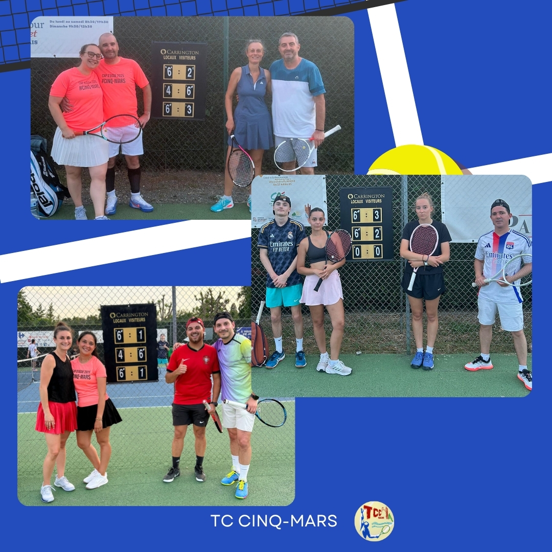 Tournoi interne 2026 🎾