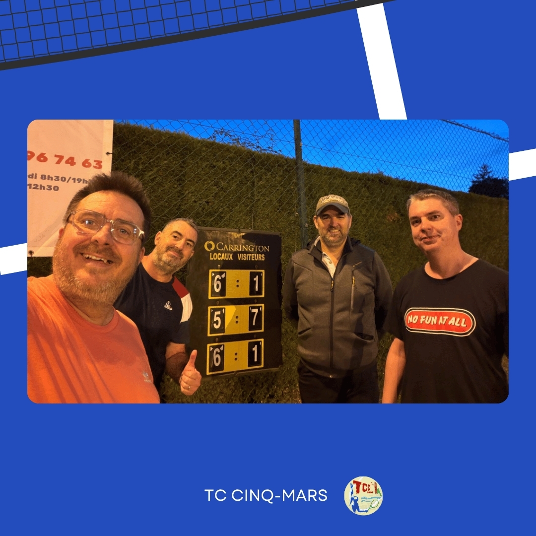 Tournoi interne 2026 🎾