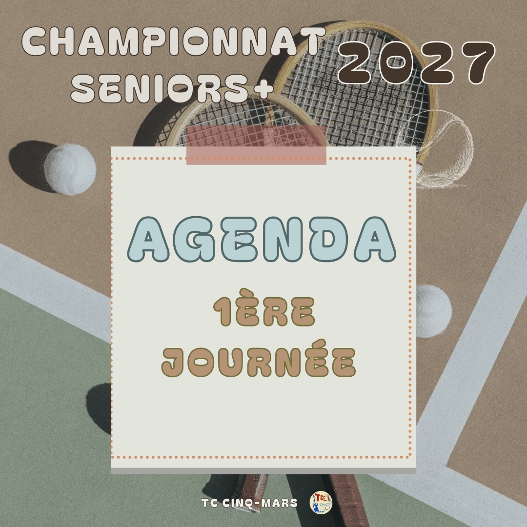 🎾 Championnat Seniors+ 2027