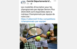 Championnats par équipe Seniors Plus