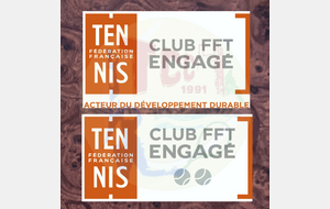 🎾 Club FFT engagé ♻️