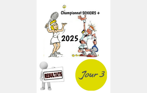 🎾 CHAMPIONNAT SENIORS➕  2025