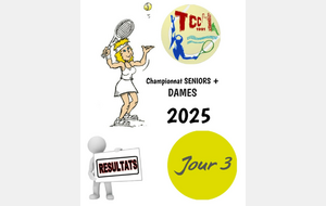 🎾 CHAMPIONNAT SENIORS➕  2025