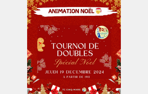 🎄 Tournoi de Doubles ☃️