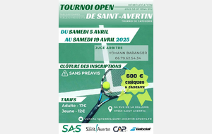 TOURNOI 🎾