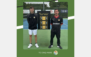 Tournoi interne 2025 🎾