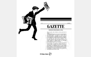 La Gazette du Tennis Club Cinq-Mars 🗞️