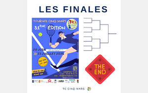 31ème TOURNOI TENNIS CINQ MARS 🎾