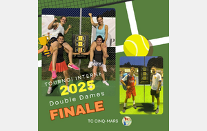 Tournoi interne 2025 🎾