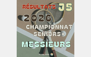 🎾 CHAMPIONNAT SENIORS➕ 2026 