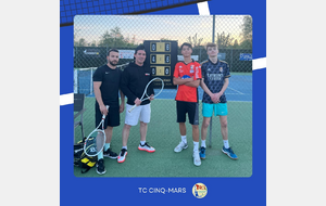 Tournoi interne 2026 🎾