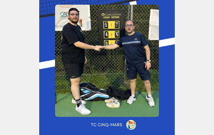 Tournoi interne 2026 🎾