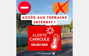 🌡️ALERTE CANICULE 🌡️