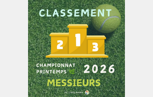 Championnat Printemps 2026 🌿