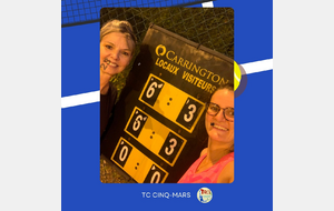 Tournoi interne 2026 🎾