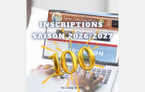 Inscriptions 2026/2027 📑