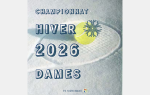 Championnat Hiver DAMES 2026 ❄️