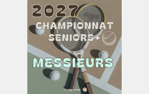 Championnat Seniors+ Messieurs 2027