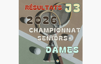 🎾 CHAMPIONNAT SENIORS➕