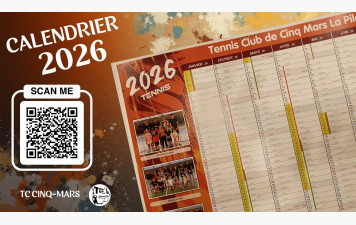 CALENDRIER TC CINQ-MARS 🗓