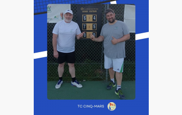 Tournoi interne 2026 🎾