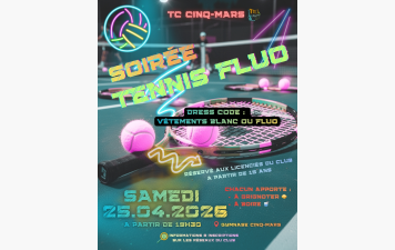 🪅 Soirée Tennis Fluo ✳️