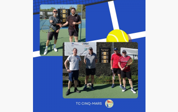 Tournoi interne 2026 🎾