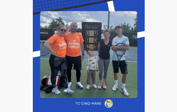 Tournoi interne 2026 🎾