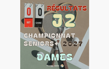 🎾 CHAMPIONNAT SENIORS➕
