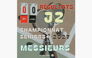 🎾 CHAMPIONNAT SENIORS➕