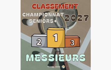 CHAMPIONNAT SENIORS➕ 2027