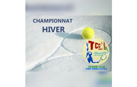 🎾 CHAMPIONNAT HIVER 2024 ❄️