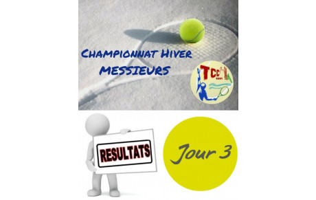 🎾 CHAMPIONNAT HIVER 2024 ❄️