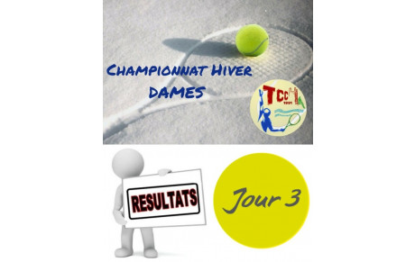 🎾 CHAMPIONNAT HIVER 2024 ❄️