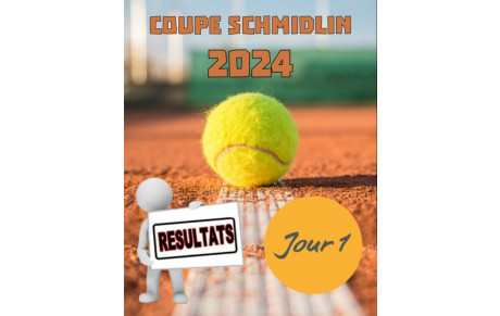 🎾 Coupe SCHMIDLIN 2024 🏆