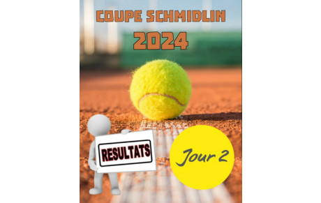 🎾 Coupe SCHMIDLIN 2024 🏆