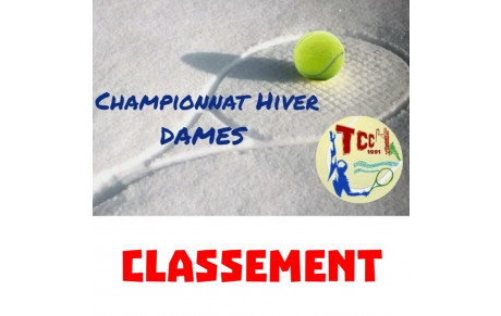 🎾 CHAMPIONNAT HIVER 2024 ❄️