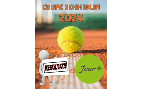 🎾 Coupe SCHMIDLIN 2024 🏆