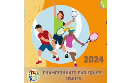 CHAMPIONNAT PAR EQUIPE JEUNES 2024 🎾