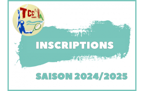 Inscriptions 2024/2025