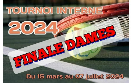 TOURNOI INTERNE 2024 🎾