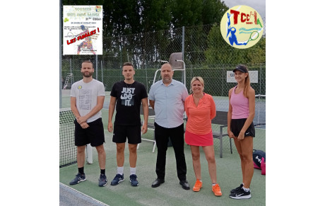 🎾 TOURNOI TENNIS CINQ MARS 🎾