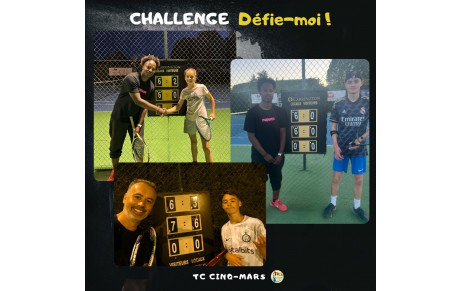 Challenge &quot;Défie-moi&quot; 