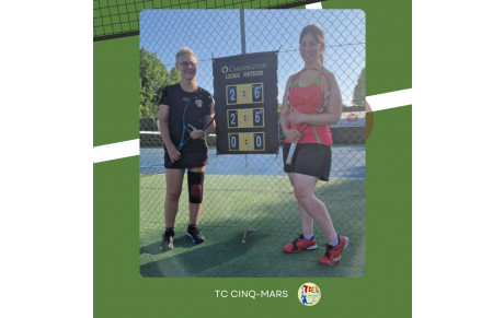 Tournoi interne 2025 🎾