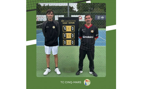 Tournoi interne 2025 🎾